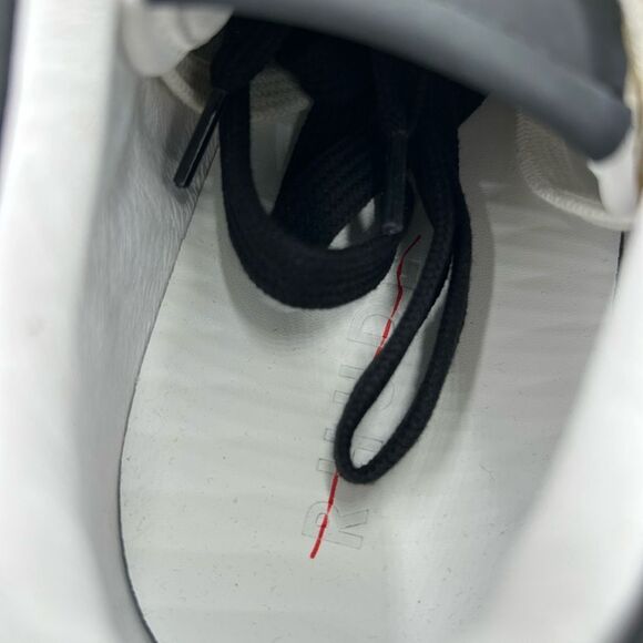 Men's Rhude logo lettering, low top leather sneakers size 9 - Picture 6 of 11